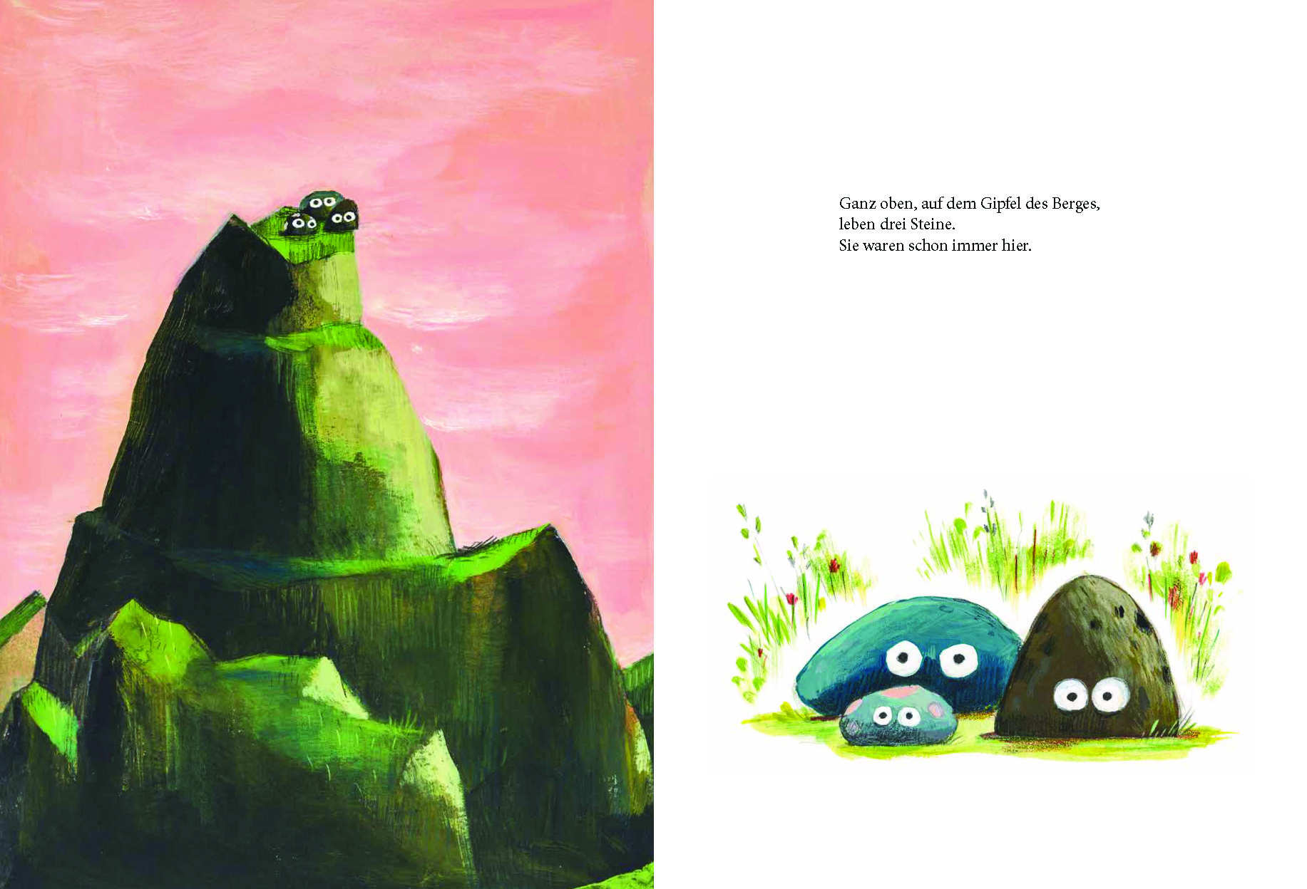 die drei steine innenseite