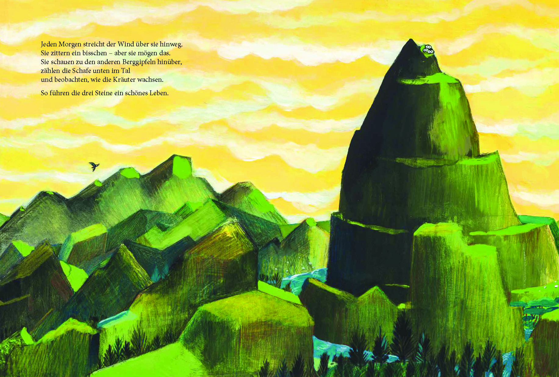 die drei steine innenseite